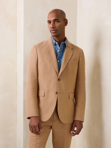 Next Regular fit Business blazer in Brown: front