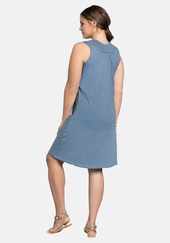 SHEEGO Summer Dress in Blue