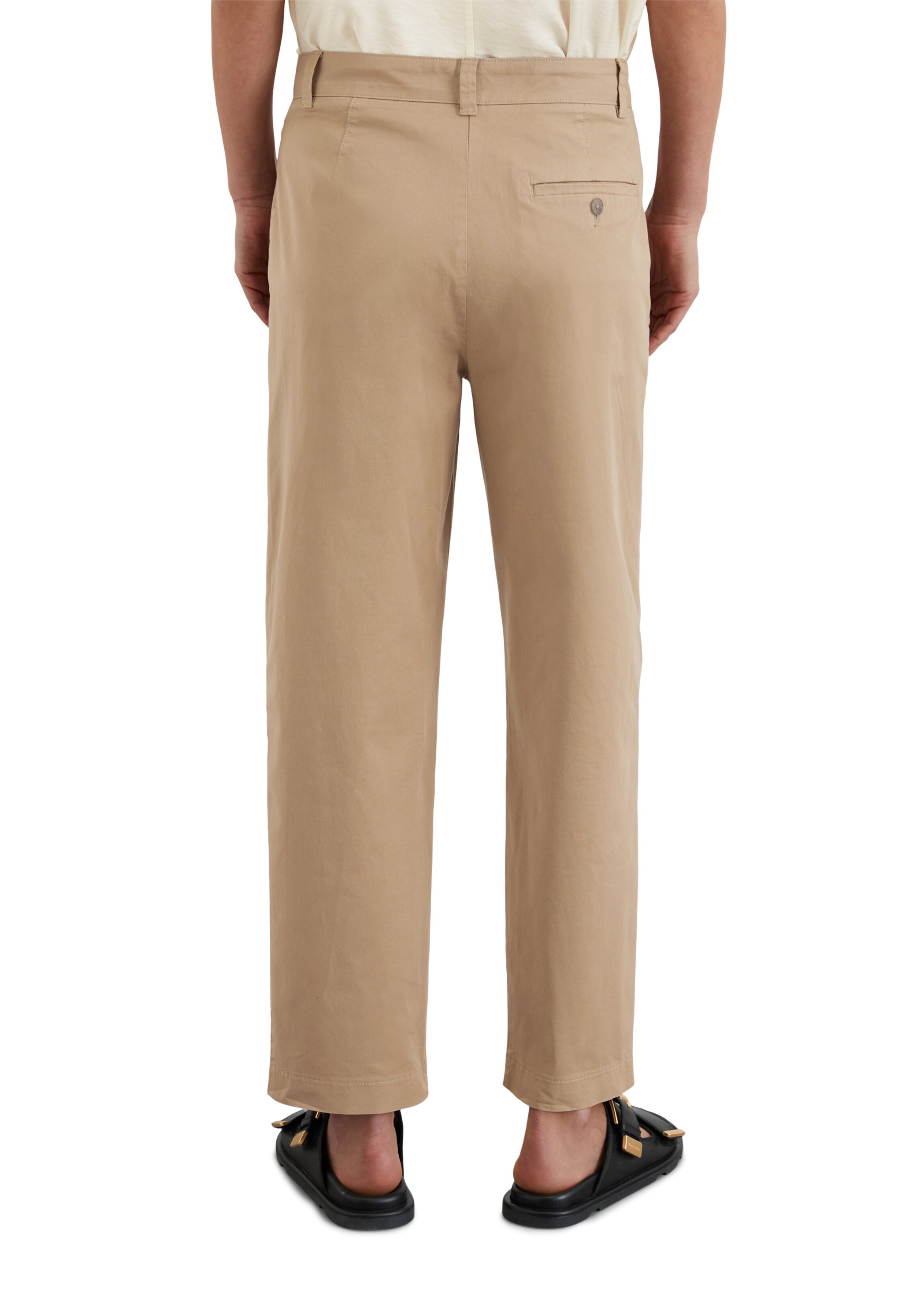 Marc O'Polo Loosefit Broek in Beige