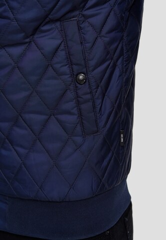 INDICODE JEANS Between-Season Jacket 'Novak' in Blue