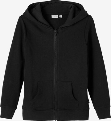 NAME IT Sweatjacke 'Nes' in Schwarz: predná strana