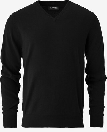 CLIPPER Sweater 'Napoli' in Black: front