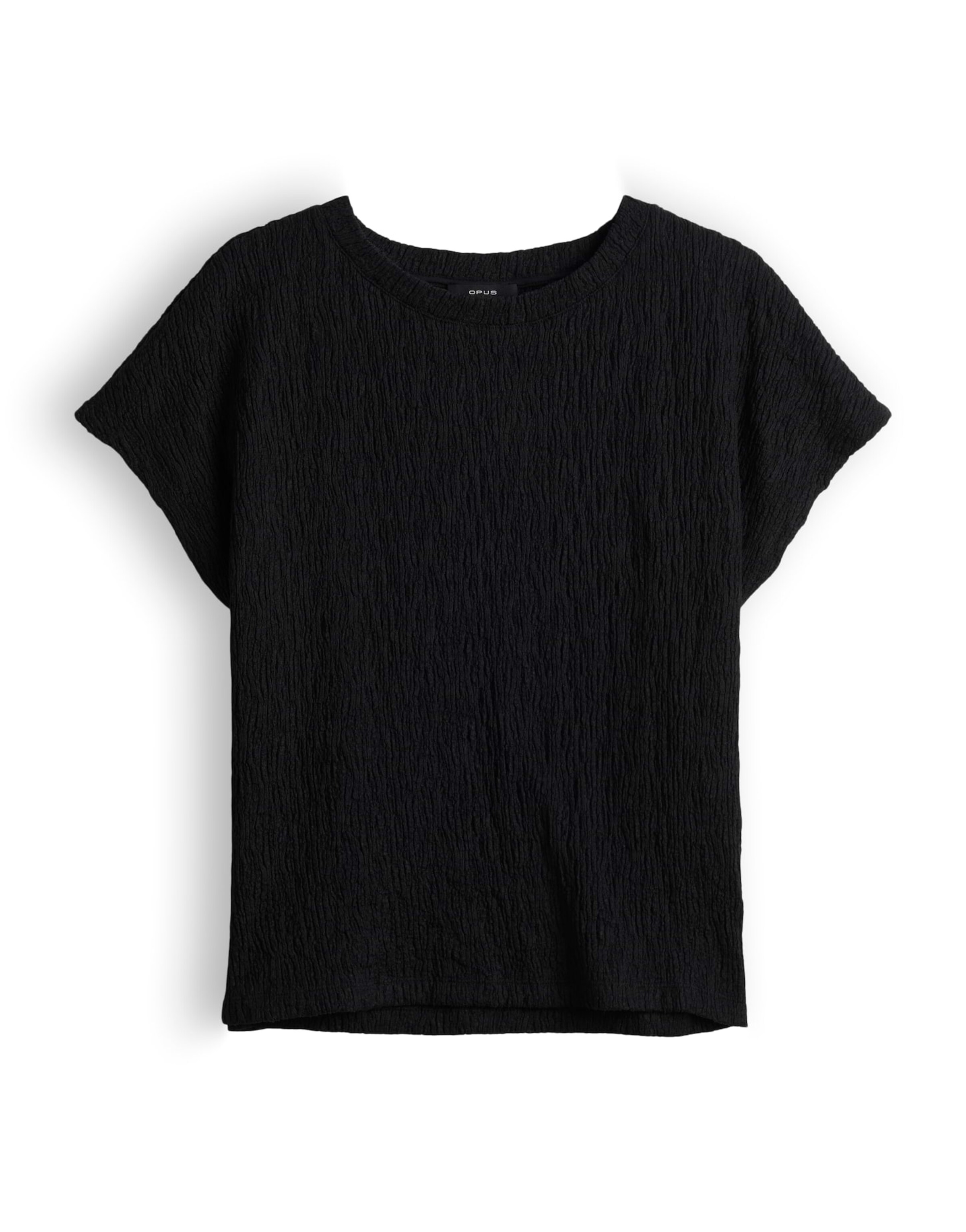 OPUS T-Shirt 'Sistruk' in Schwarz: Vorderseite