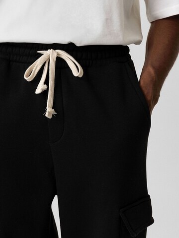 Wide Leg Pantalon cargo 'Ruan' Dandalo en noir