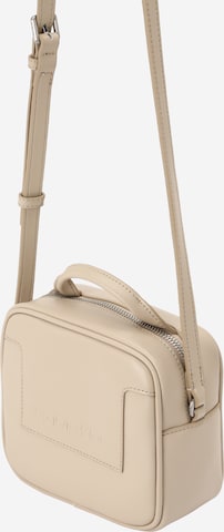 Calvin Klein Crossbody Bag in Beige: front