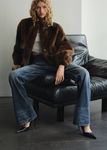 MANGO Flared Jeans in Blue