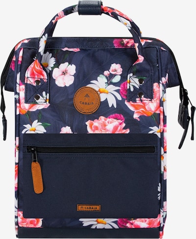 Cabaia Backpack in Navy / Pink / White, Item view