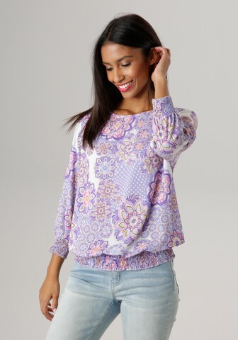 Aniston SELECTED Blouse in Purple: front