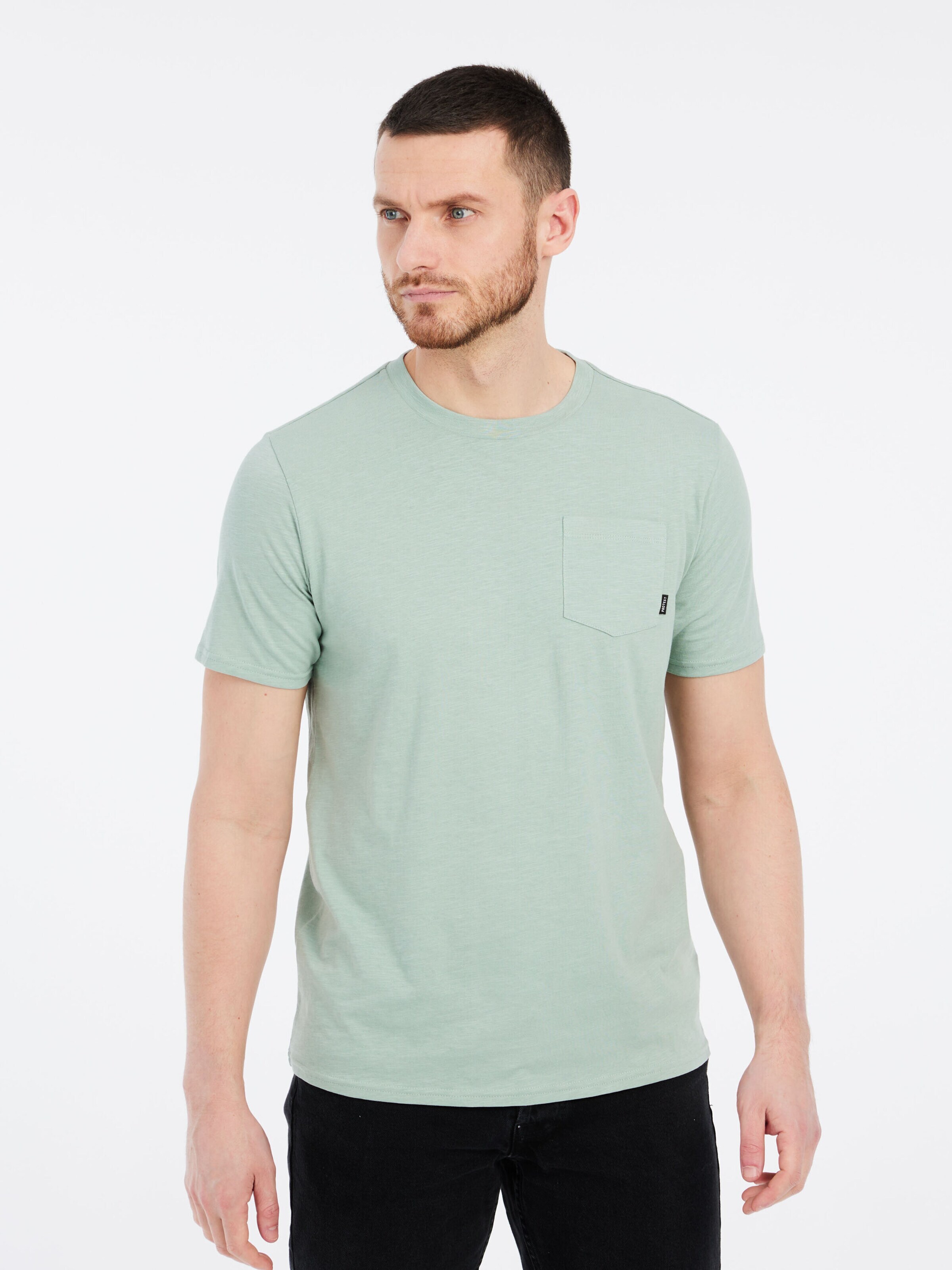 PROTEST Shirt 'PRTCruz' in Green: front
