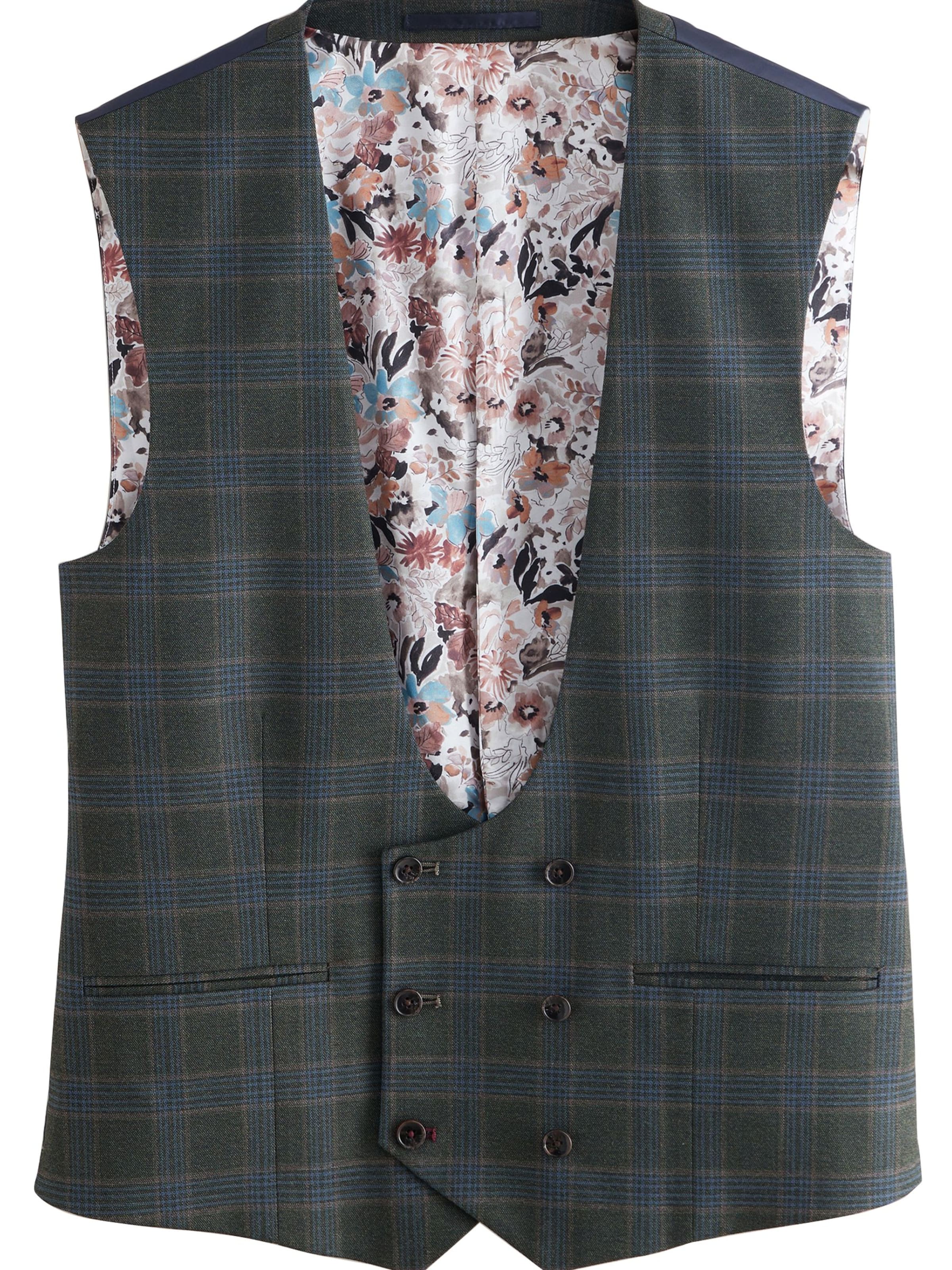 Gilet de costume Next en gris : devant