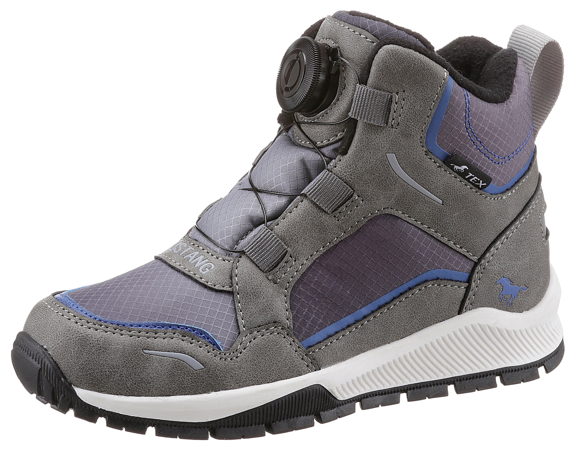 MUSTANG Boots in Grau: Vorderseite