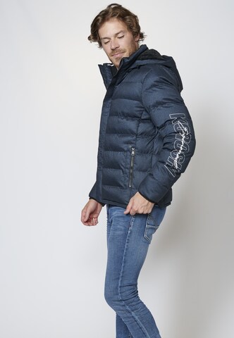 KOROSHI - Chaqueta de invierno en azul
