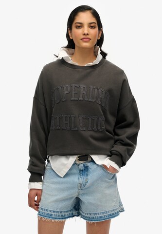Superdry Sweatshirt in Grey: front