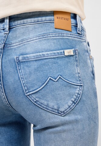 MUSTANG Skinny Jeans 'Shelby' in Blau