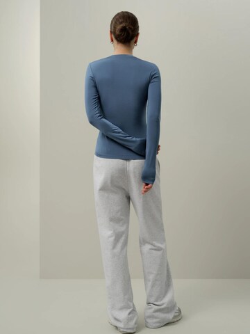 Lilysilk - Camiseta 'Seide Breeze Jersey Sensibles Top' en azul
