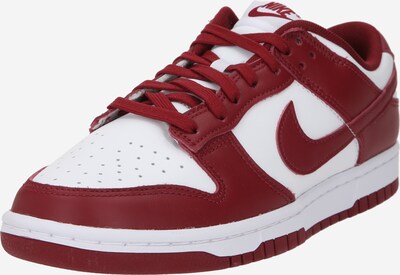 Nike Sportswear Niske tenisice 'DUNK RETRO' u karmin crvena / bijela, Pregled proizvoda