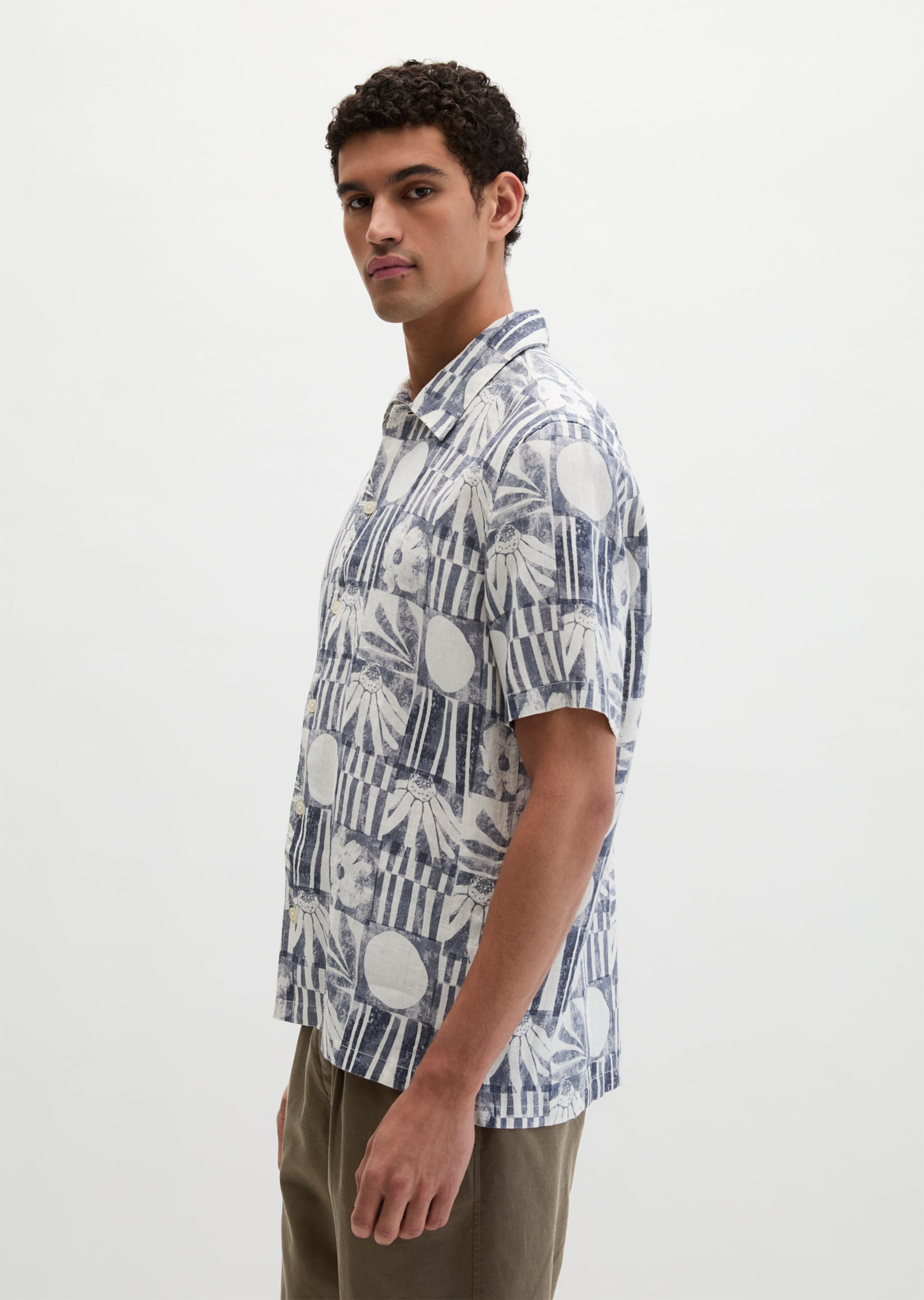 Marc O'Polo Regular Fit Hemd in Blau