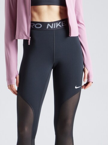 NIKE Скинни Спортивные штаны в Черный