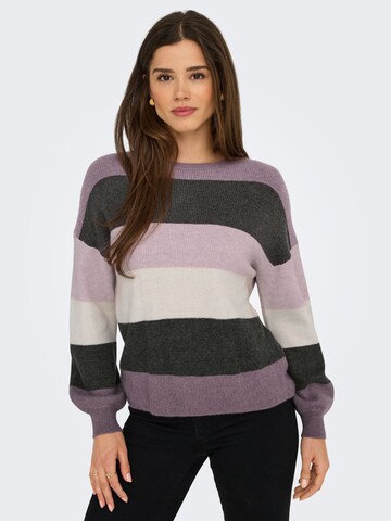 Pull-over 'ONLAtia' ONLY en gris