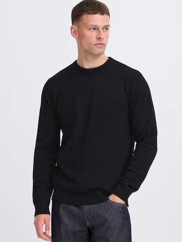 BLEND Strickjacke 'BHBRANKO' in Schwarz: Vorderseite