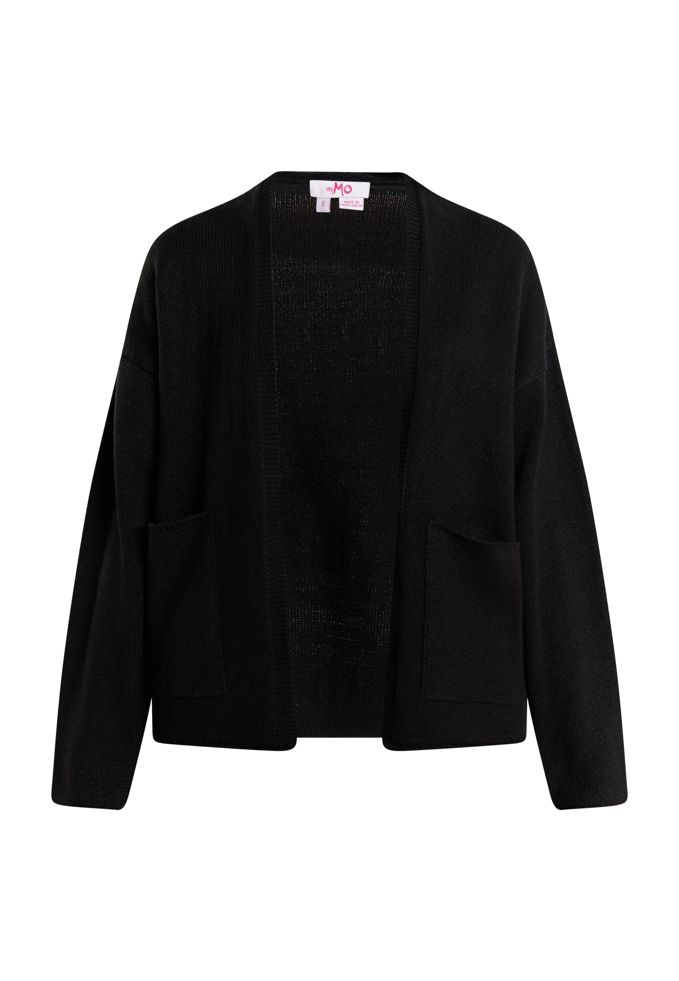 MYMO Kampsun 'Biany', värv must: eest vaates