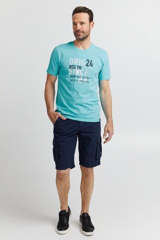 FQ1924 Regular Cargoshorts 'Arin' in Blau