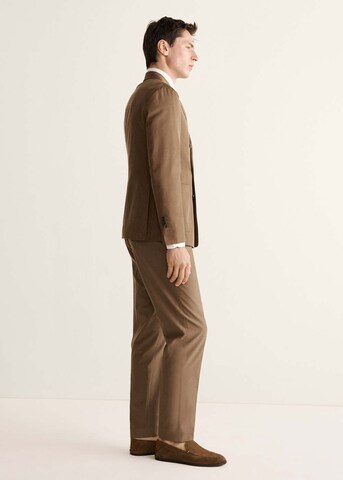MANGO MAN Slimfit Hose "Oasis" in Braun