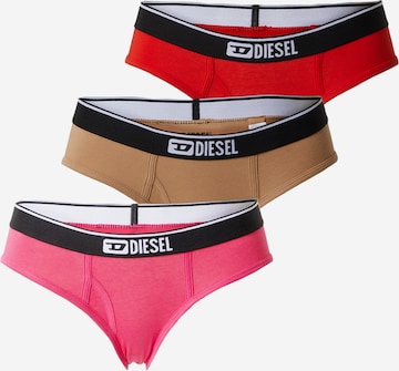 DIESEL - Cueca em castanho: frente