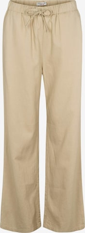 U.S. POLO ASSN. Zvonové kalhoty Kalhoty 'Ibi' – béžová: přední strana