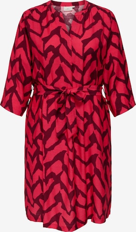 ONLY Carmakoma Kleid 'CARBeriet' in Rot: Vorderseite