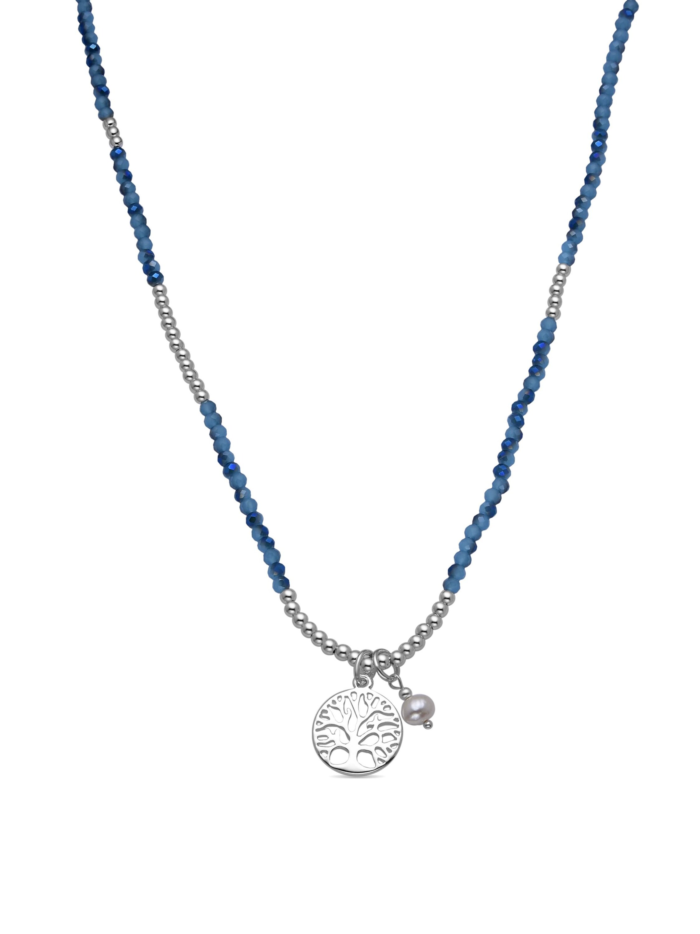 Luxenter Kette 'Keum'‌‌‌‌‌‌‌‌‌ in Grau: Vorderseite