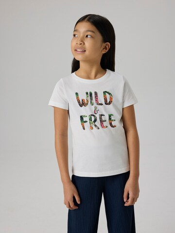 NAME IT Футболка 'NKFVanaya' в Белый: спереди