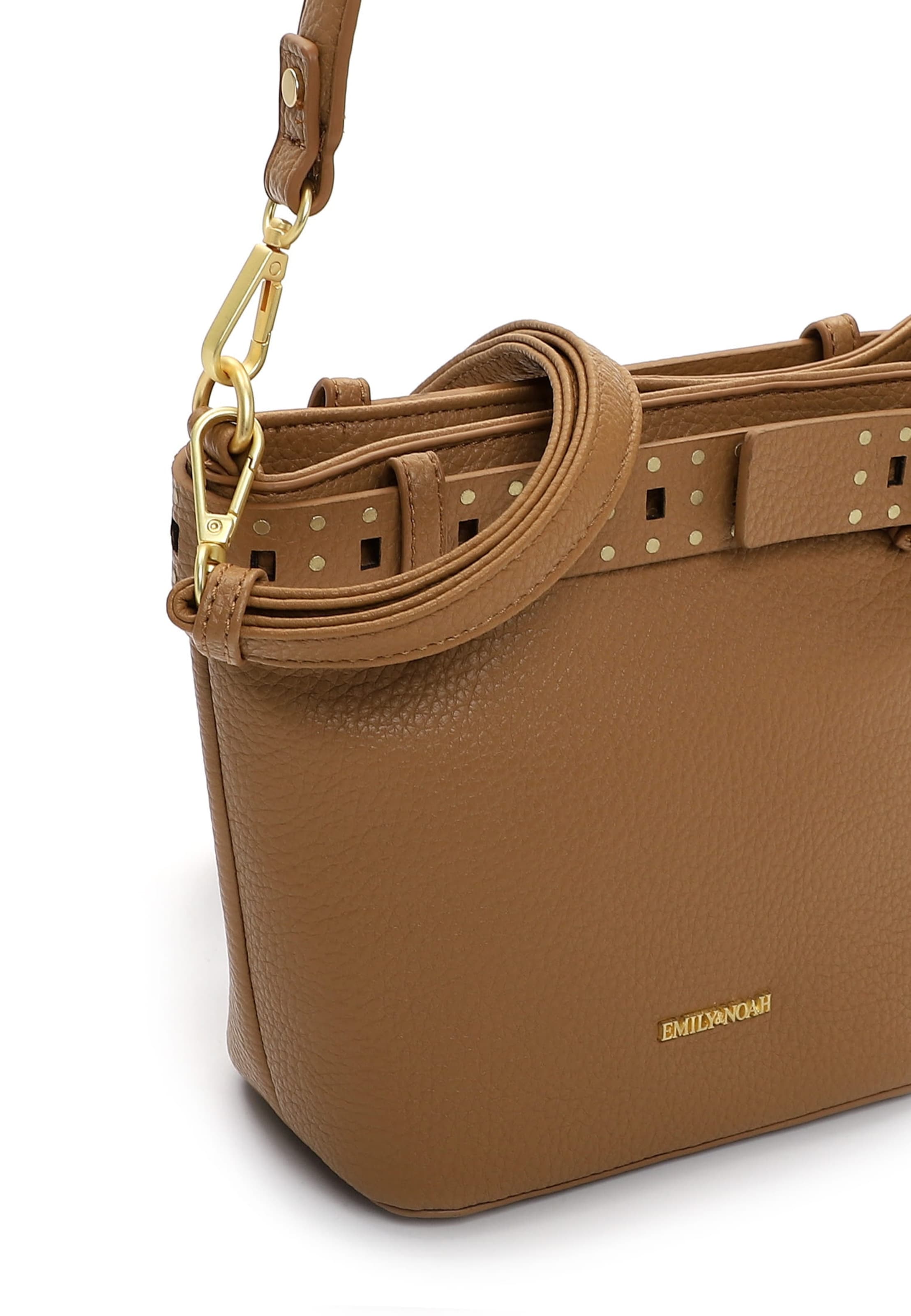 Emily & Noah Skuldertaske 'Justine' i beige