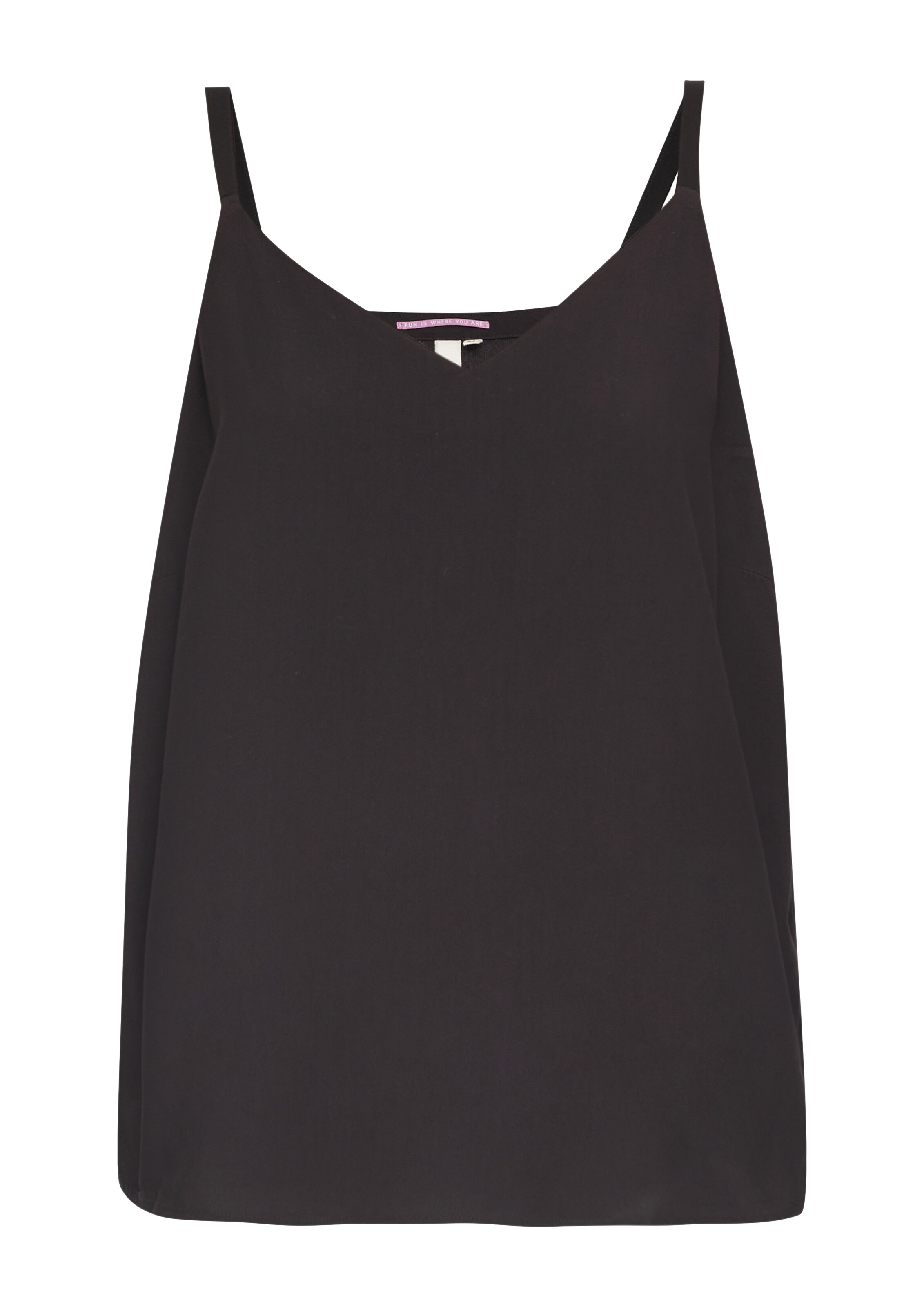 QS Top - Čierna: predná strana