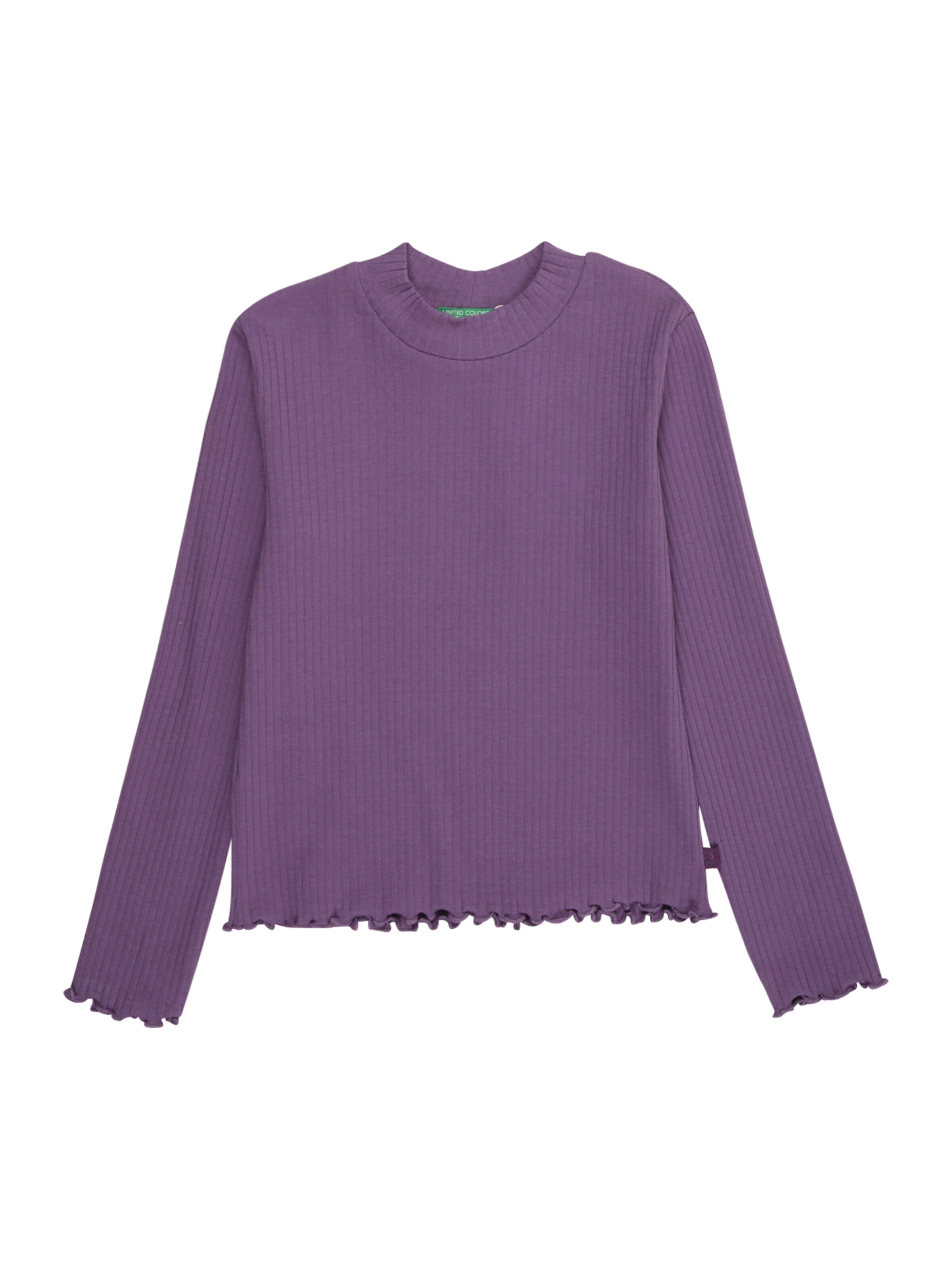 UNITED COLORS OF BENETTON Shirt in Purple: front