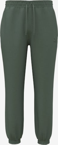 Effilé Pantalon PUMA en vert : devant