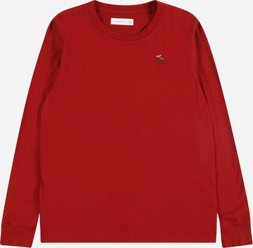 Abercrombie & Fitch - Camiseta 'ESSENTIAL' en rojo: frente