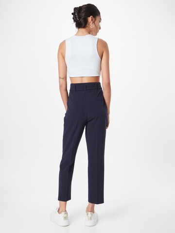 Regular Pantalon à plis Warehouse en bleu