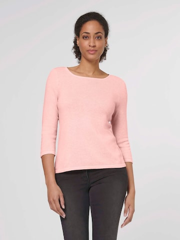 Pull-over MADELEINE en rose : devant