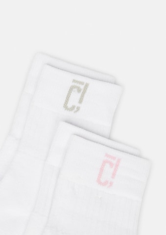 Chaussettes COMMA en blanc