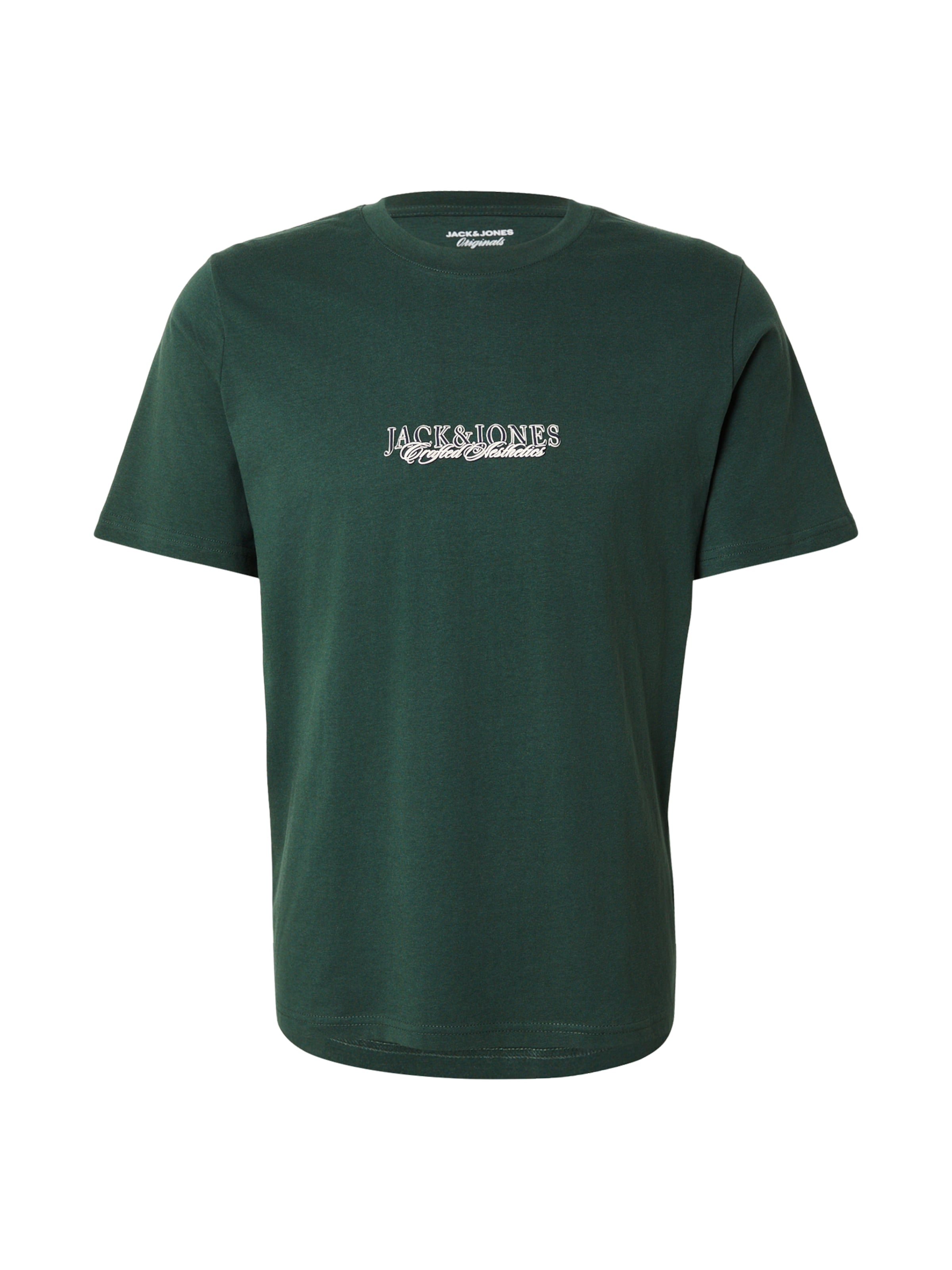 JACK & JONES Футболка 'JORBLEECKER' в Зеленый: спереди