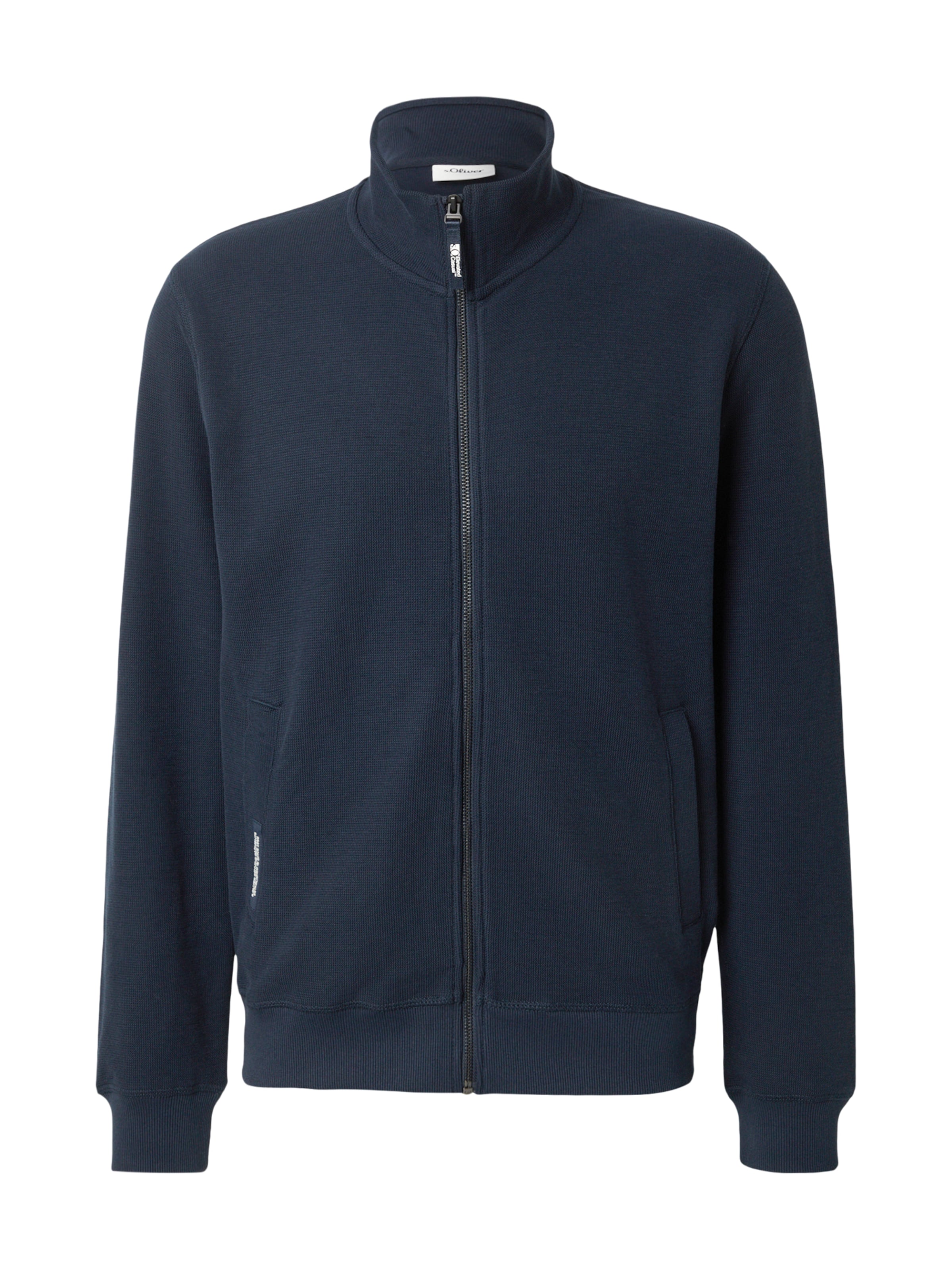 Veste de survêtement s.Oliver en bleu : devant