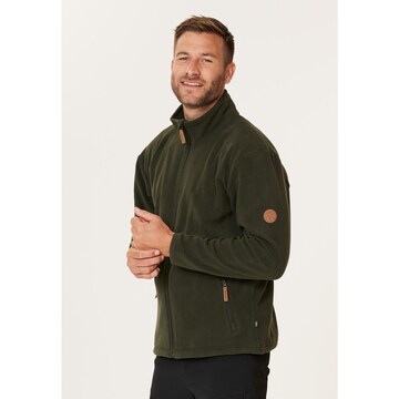 Gipfelglück Athletic Fleece Jacket 'Michl' in Green: front