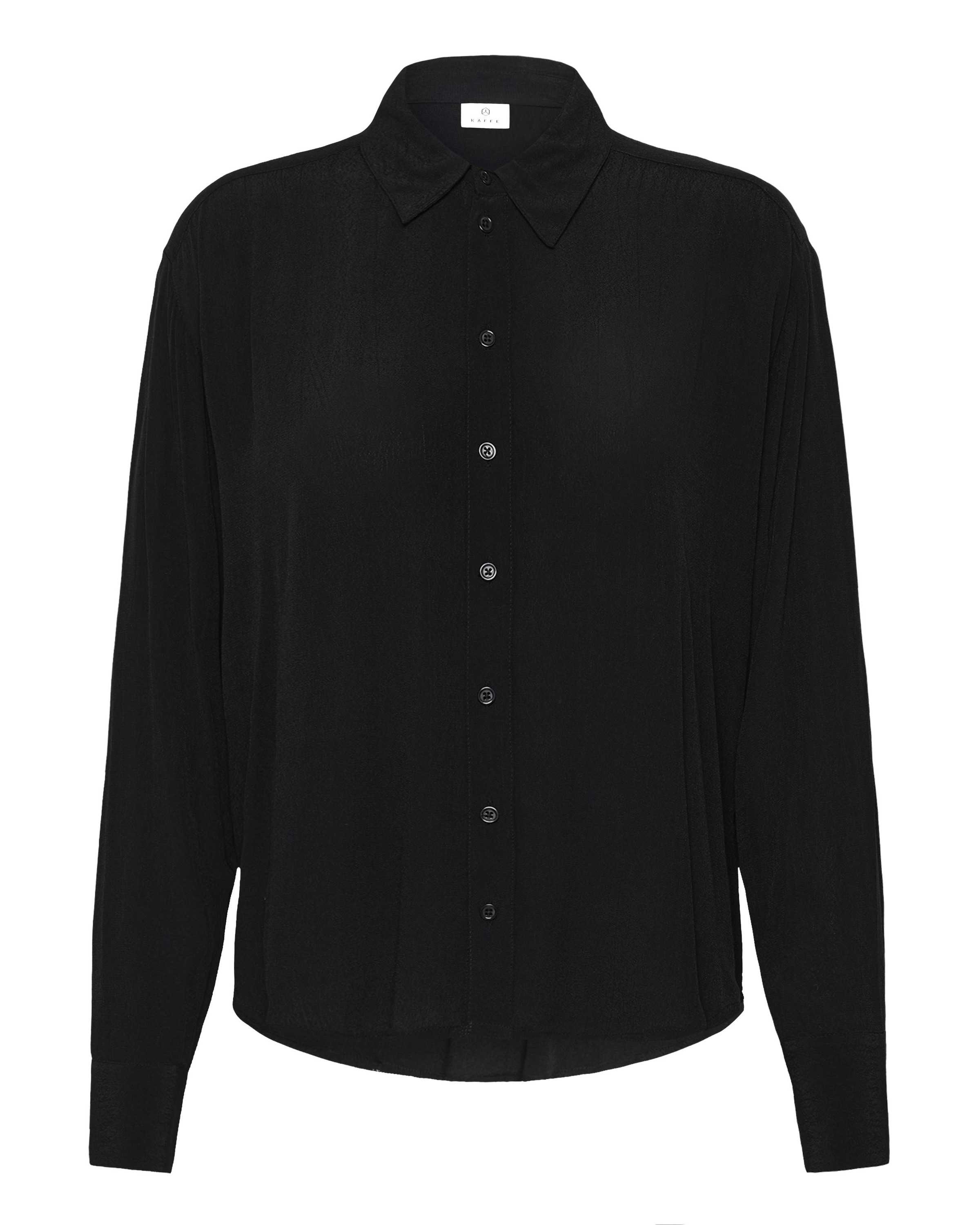 Kaffe Bluse i sort: forside