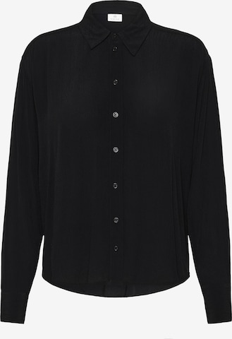 Kaffe Blouse in Zwart: voorkant