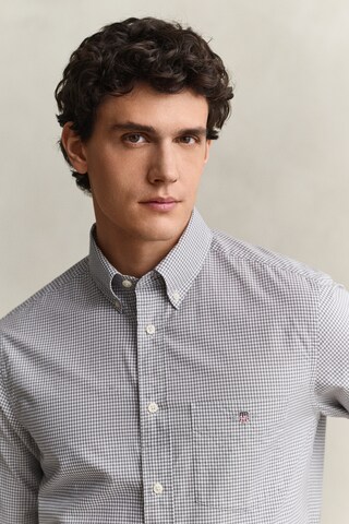 GANT Regular fit Button Up Shirt in Grey