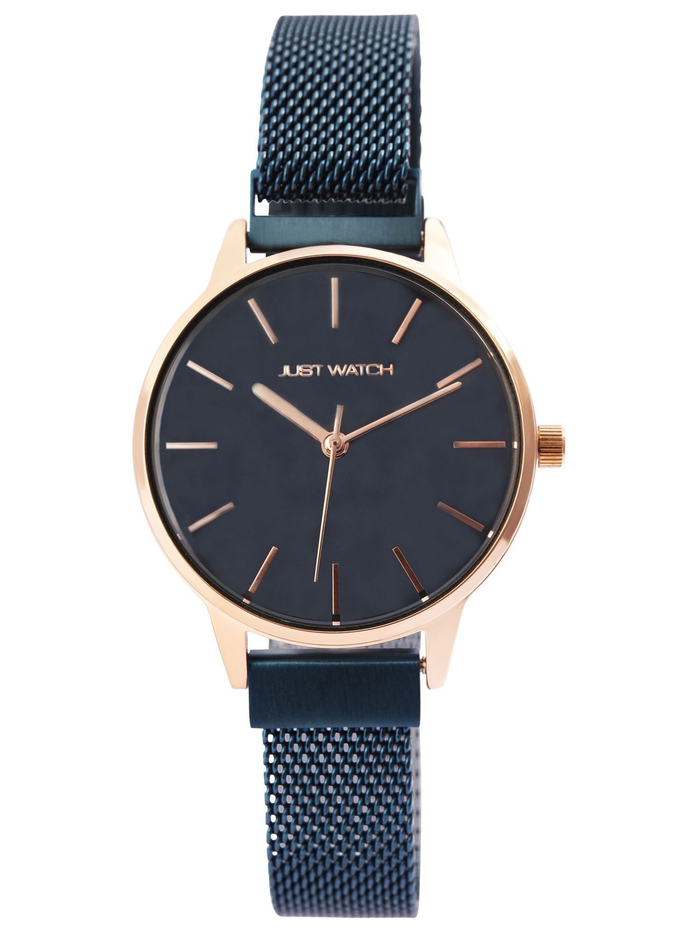 Just Watch Analoguhr 'Malva, 3 ATM'‌‌‌‌‌ in Blau: Vorderseite
