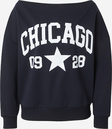 mėlyna ABOUT YOU Megztinis be užsegimo 'Ilona': priekis