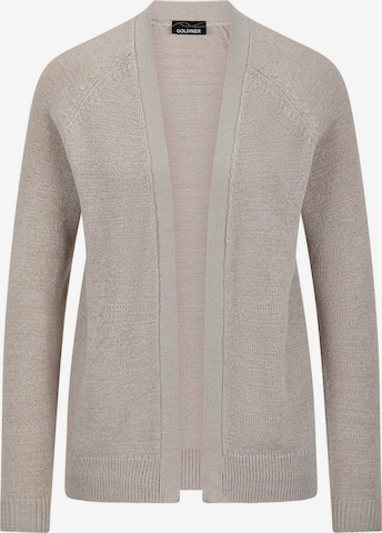 Cardigan Goldner en gris : devant