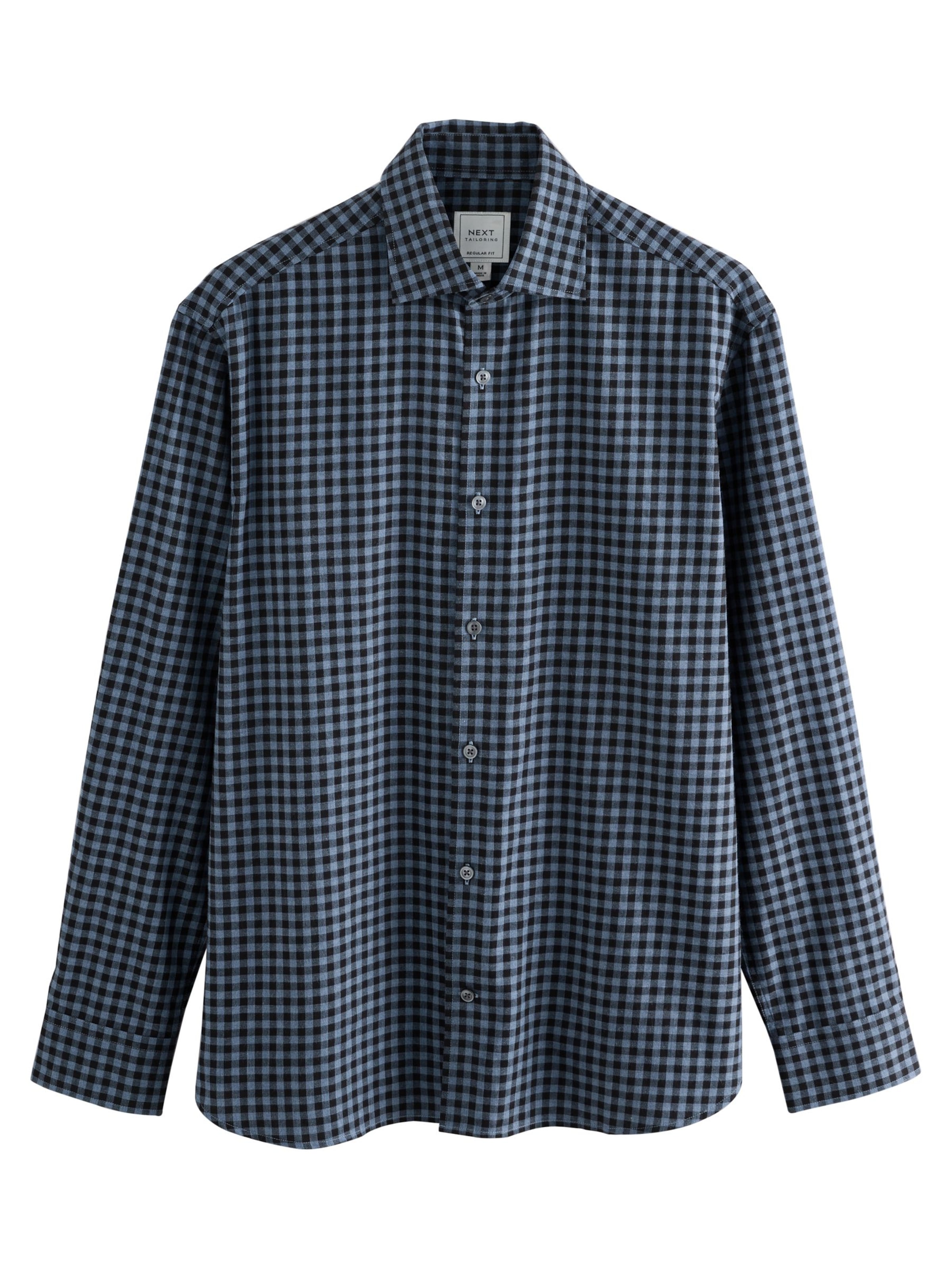Next Regular fit Πουκάμισο σε μπλε: μπροστά